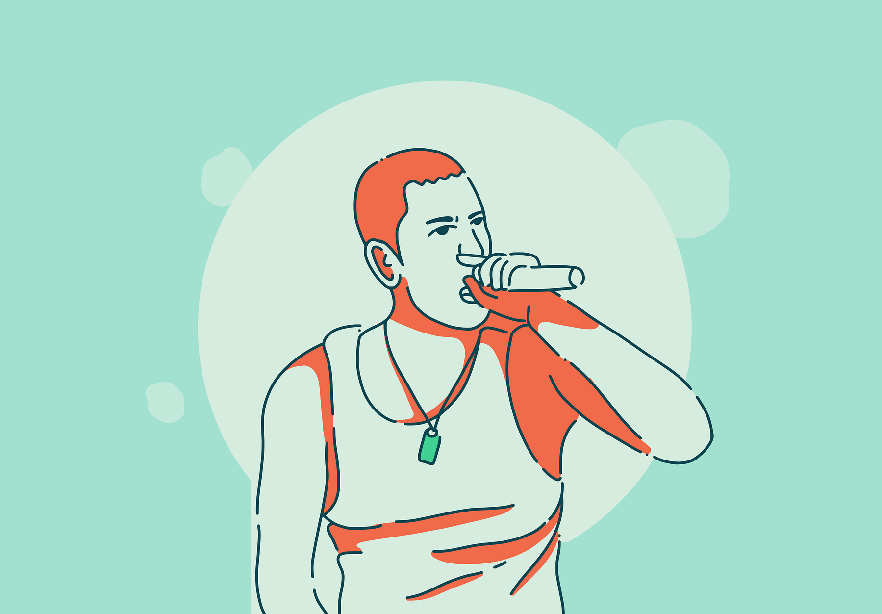 Eminem illustration.