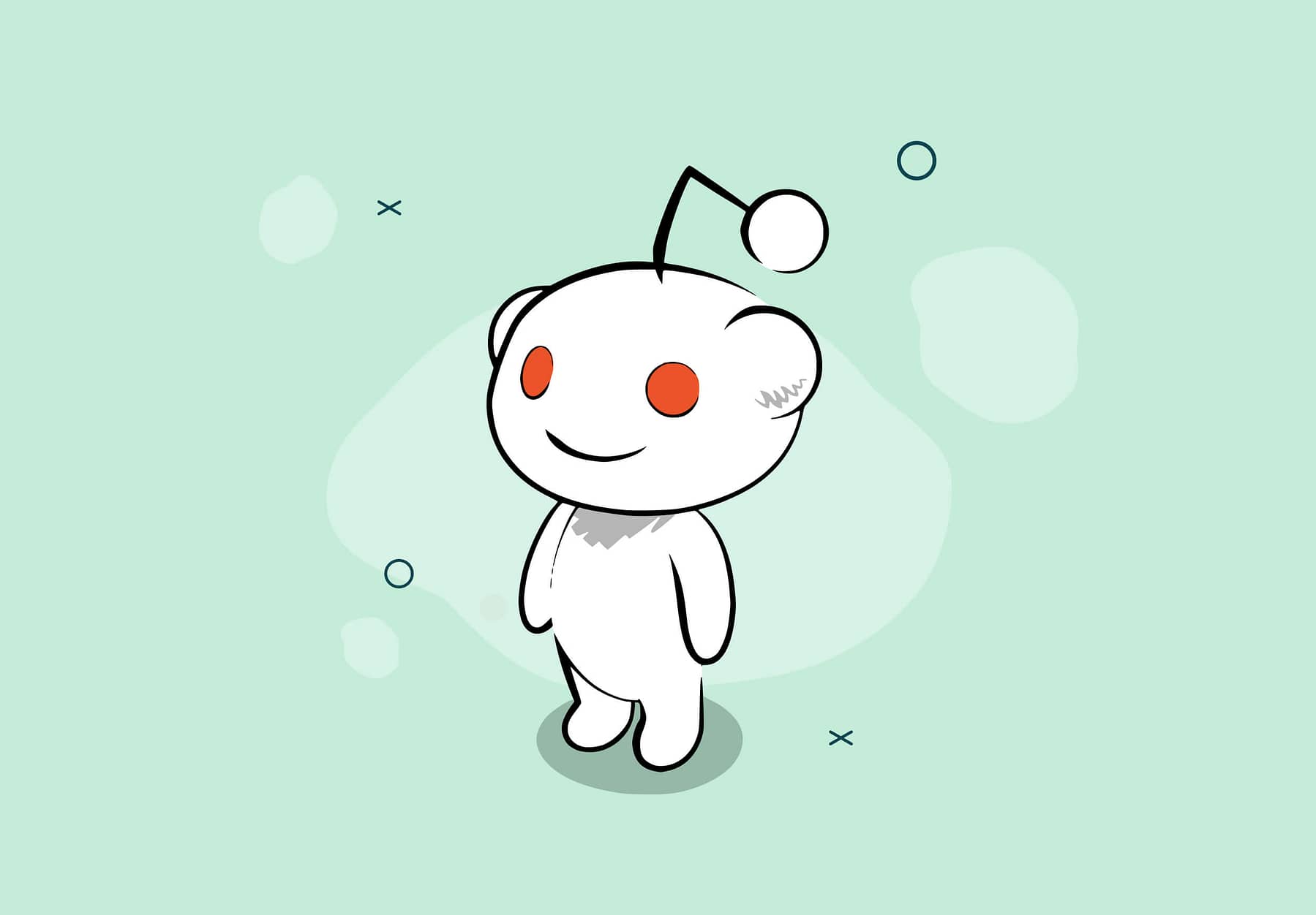 Reddit's mascot alien Snoo - Cover image by FoundrsHub